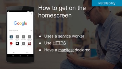 So how do you get on the homescreen?
