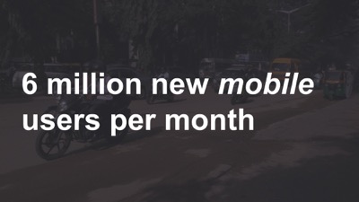 Mobile is growing rapidly