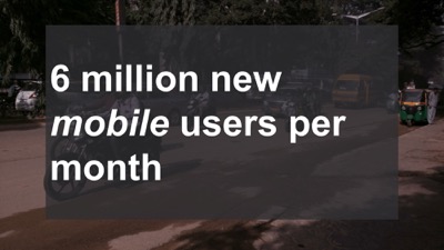 Mobile is growing rapidly